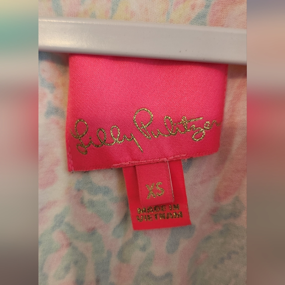 EUC Lilly Pulitzer Ravi Romper XS - Picture 3 of 5